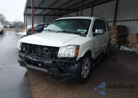 2013 Nissan Armada Sl из США, поврежденный, VIN 5N1BA0ND9DN602434